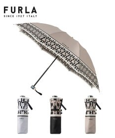 MOONBAT FURLA 折りたたみ傘 アーチロゴ