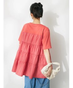 CRAFT STANDARD BOUTIQUE 異素材ティアードカットチュニック