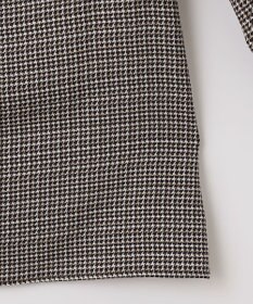 J.PRESS LADIES L チェックプリント スリットフリルネック カットソー