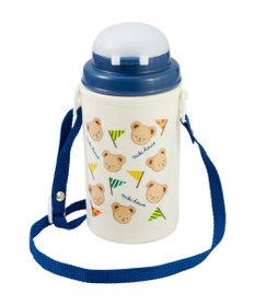 MIKI HOUSE HOT BISCUITS 【ミキハウス】 ミキハウスベア 保冷ストローホッパー（450ｍｌ）