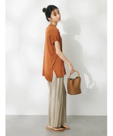 CRAFT STANDARD BOUTIQUE ＵＶカット接触冷感半袖ニットチュニック