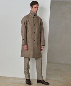 GOTAIRIKU 【薄中綿仕様】スーパーライトウエイトカシミヤブレンド ステンカラーコート