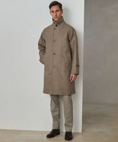 GOTAIRIKU 【薄中綿仕様】スーパーライトウエイトカシミヤブレンド ステンカラーコート