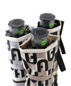 MOONBAT FURLA 折りたたみ傘 アーチロゴ