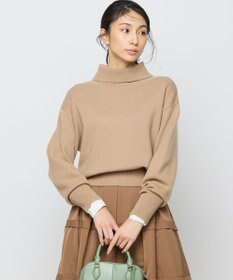 組曲 【2WAY・WEB限定】ウールカシミヤミックス ハイネックニット