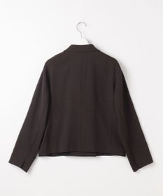 自由区 S 【セットアップ対応】リネンライクシンセティックショート ジャケット