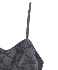 Green Parks ・ＳＵＧＡＲＳＰＯＯＮリボンジャカードキャミワンピ