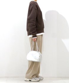 FOLNA RD ホイルレザーボストンバッグ S-SIZE