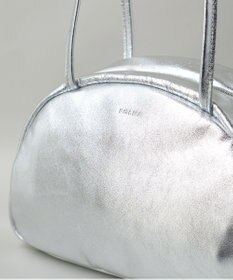 FOLNA RD ホイルレザーボストンバッグ S-SIZE