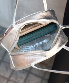 FOLNA RD ホイルレザーボストンバッグ S-SIZE