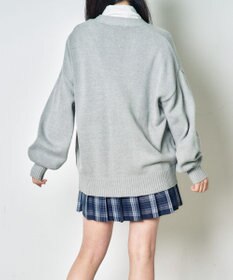 WEGO 【SCHOOL ITEM】ニットカーディガン