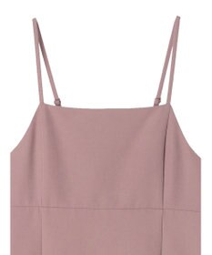 earth music&ecology バックスリットＩラインキャミワンピース