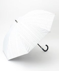 MOONBAT 【ランバン オン ブルー（LANVIN en Bleu）】晴雨兼用日傘　ドットストライプ