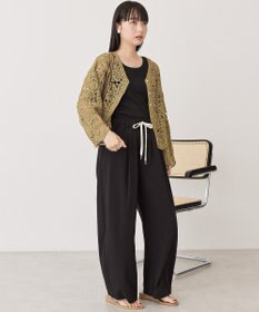 AMERICAN HOLIC ウエストドロストソフトバルーンパンツ