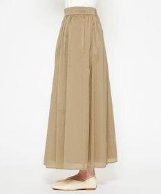 uncrave 【撥水・洗濯機洗い可】シアープルーフナイロン フレアスカート（uncrave STANDARD）