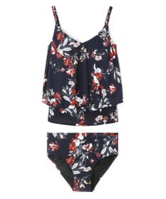 San-ai Resort（三愛水着楽園） 【SALE】ロングパンツセット水着　13L【Coral veil（コーラルヴェール）】