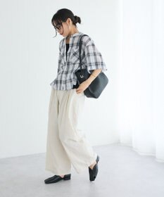 CRAFT STANDARD BOUTIQUE バックギャザーポンチョシャツ