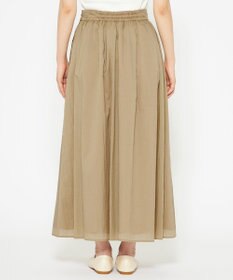 uncrave 【撥水・洗濯機洗い可】シアープルーフナイロン フレアスカート（uncrave STANDARD）