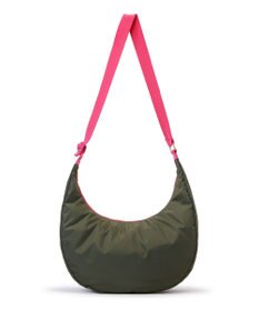 LeSportsac LG HAMMOCK ADJ BAG/アボカド/ベージュピンクウェビング