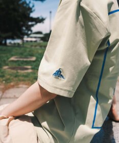 SHARE PARK LADIES 【UVカット・吸水速乾・ストレッチ・軽量 】バックプリントポケットTシャツ（S・Mサイズ）