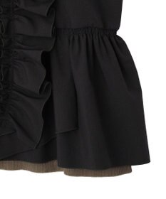 YECCA VECCA 【2点SET】ラッフルキャミセットニット