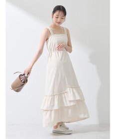 earth music&ecology ドロストティアードキャミワンピース