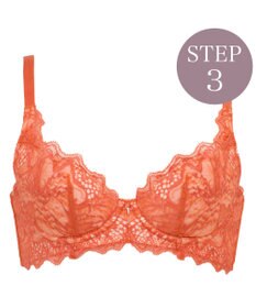 BRADELIS New York 【BRADELIS New York / 育乳STEP3 持ち上げる】ヴィオラステップ3ブラ24S1