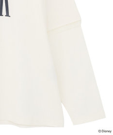 Green Parks ミッキー＆フレンズ／レイヤードプリントロングＴシャツ