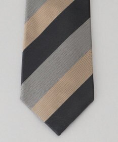 GOTAIRIKU GOTAIRIKU別注【日本製】シルク ネクタイ_ストライプ