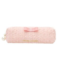 Maison de FLEUR ツイードグログランリボンロングポーチ