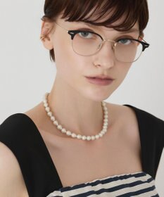 GRACE CONTINENTAL ガラスパールネックレス