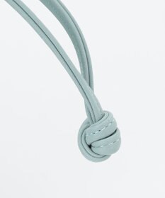 23区 【CLASSY.6月号掲載】MARCO MASI レザーフリンジ ミニ巾着 バッグ