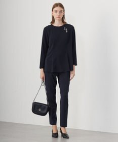 ICB L 【UVカット・防シワ・速乾・洗える】Fied タックデザインブラウス