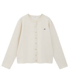 AMERICAN HOLIC ワンポイントロゴクルーカーディガン