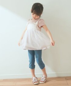 ANY KIDS チュールドッキングTシャツ