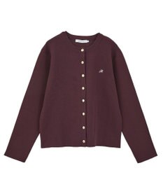 AMERICAN HOLIC ワンポイントロゴクルーカーディガン