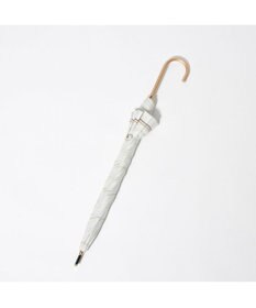 UNBILLION cache nez / ストライプスカーフプリントバルーンショートパラソル