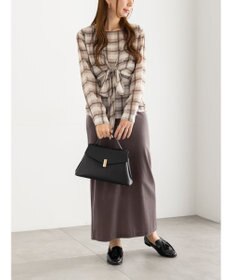 Te chichi ベロアナロースカート《2025Autumn catalog vol.2 item》