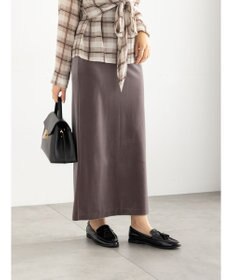 Te chichi ベロアナロースカート《2025Autumn catalog vol.2 item》