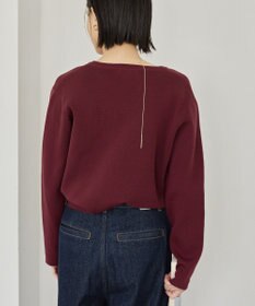 AMERICAN HOLIC ワンポイントロゴクルーカーディガン