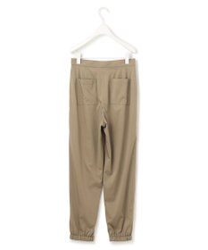 ICB 【洗える】 キュプラナイロンストレッチ ジョグパンツ