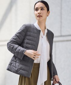 自由区 【カタログ掲載】ライトダウンリバーシブルノーカラー ジャケット