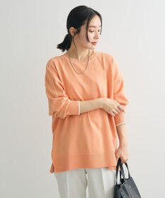 Green Parks アンチピリングライン入りニットプルオーバー