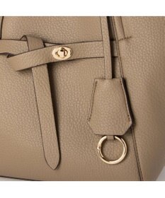 UNBILLION カシュカシュ cachecache / ベルトディテールフェイクレザートート