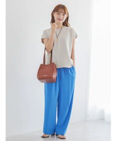 AMERICAN HOLIC キレイＣｏｔｔｏｎフレンチスリーブカットプルオーバー