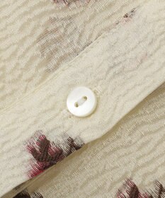 YECCA VECCA シアージャガードペプラムブラウス