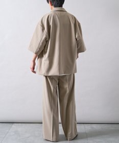 CRAFT STANDARD BOUTIQUE 半袖ダブルテーラードセットアップ