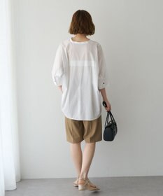 YECCA VECCA ペーパータッチドルマンシャツ