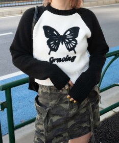 WEGO フラッフィーラグランちびニット