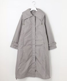 MOONBAT 【ロング丈】LIGNAGGIO ギャザーロングレインコート